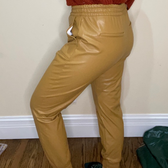 🏷️ SALE Express Pleather Joggers - Picture 3 of 9